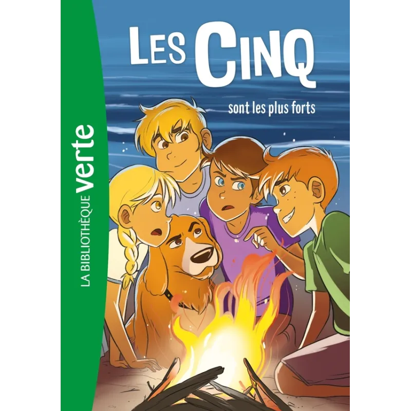 Le Club des Cinq Tome 22 : les cinq sont les plus forts - Enid Blyton - Hachette Jeunesse - Poche - ravate.com librairie reunion