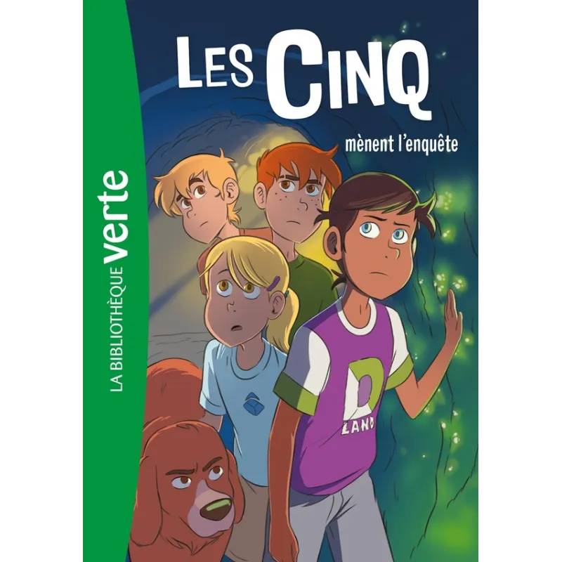 Le Club des Cinq Tome 24 : les cinq mènent l - ravate.com librairie reunion