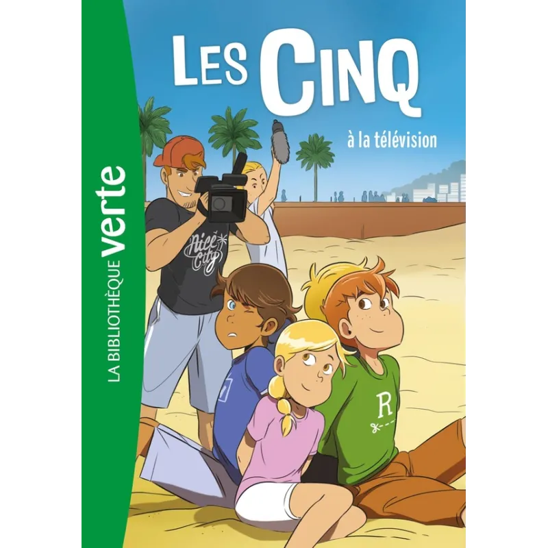 Le Club des Cinq Tome 25 : les Cinq à la télévision - Claude Voilier - Hachette Jeunesse - Poche - ravate.com librairie reunion