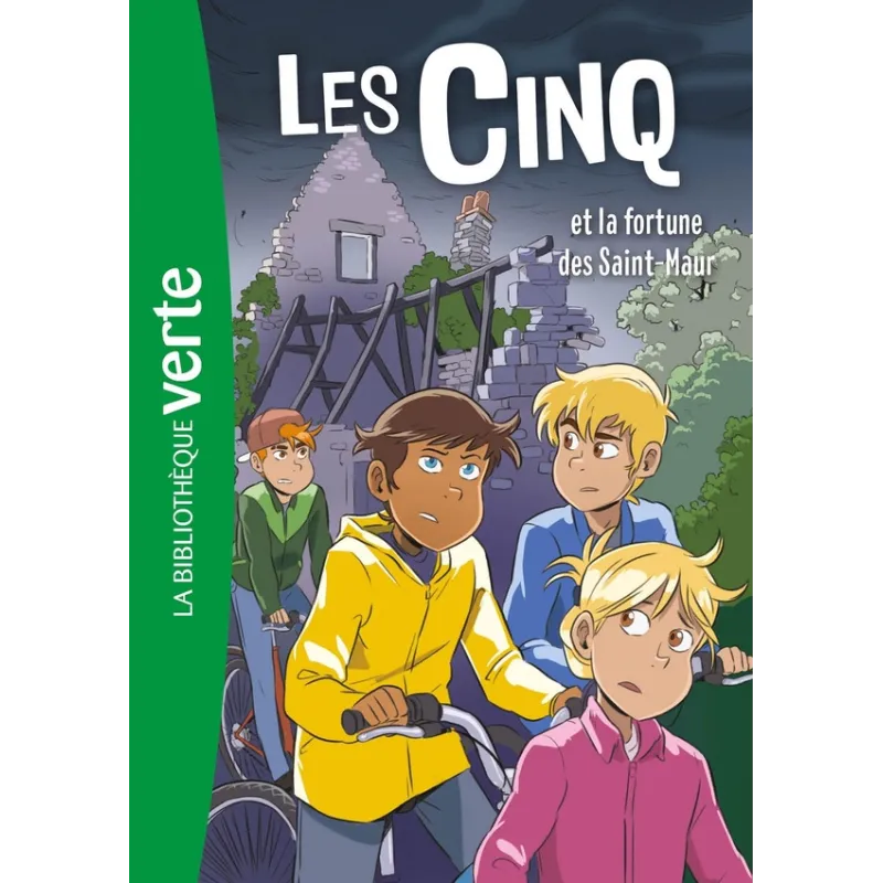 Le Club des Cinq Tome 31 : les Cinq et la fortune des Saint-Maur - Auren, Claude Voilier - Hachette Jeunesse - Poche -...