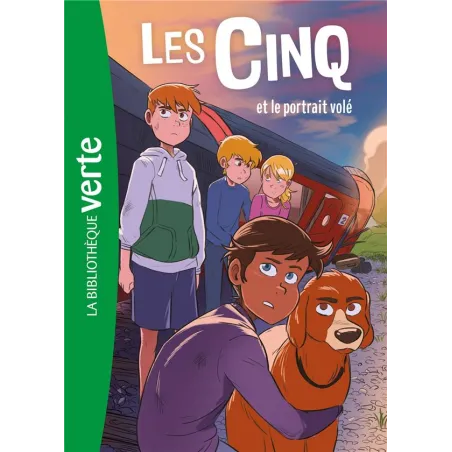 Le Club des Cinq Tome 34 : Les Cinq et le portrait volé