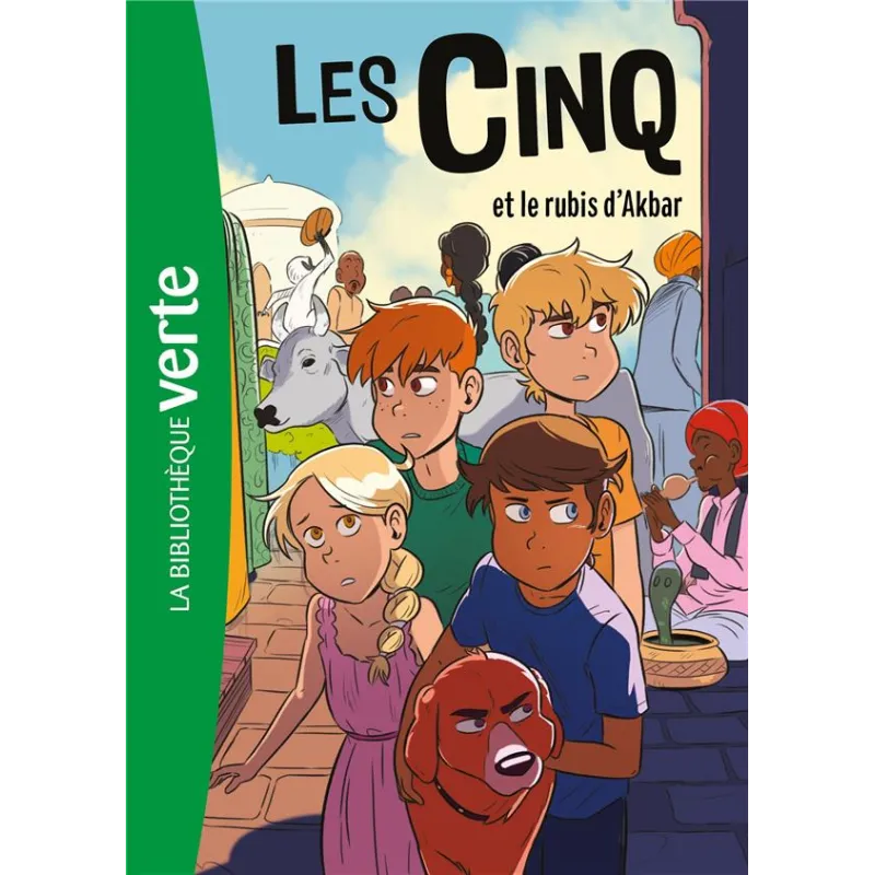 Le Club des Cinq Tome 35 : Les Cinq et le rubis d - ravate.com librairie reunion