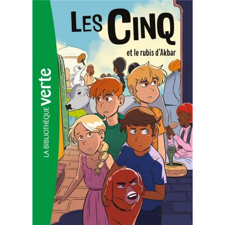 Le Club des Cinq Tome 35 : Les Cinq et le rubis d'Akbar