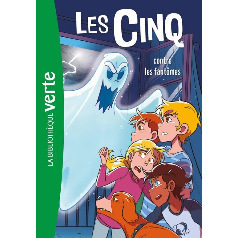 Le Club des Cinq Tome 39 : Les Cinq contre les fantômes - Collectif - Hachette Jeunesse - Poche - ravate.com librairie reunion