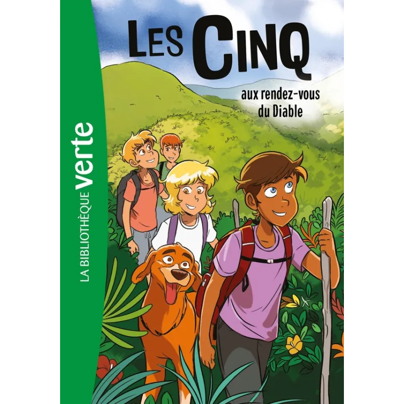 Le Club des Cinq Tome 42 : Les Cinq aux rendez-vous du Diable - Collectif - Hachette Jeunesse - Poche - ravate.com librairie...