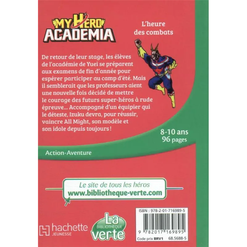 My hero Academia Tome 7 : l - ravate.com librairie reunion