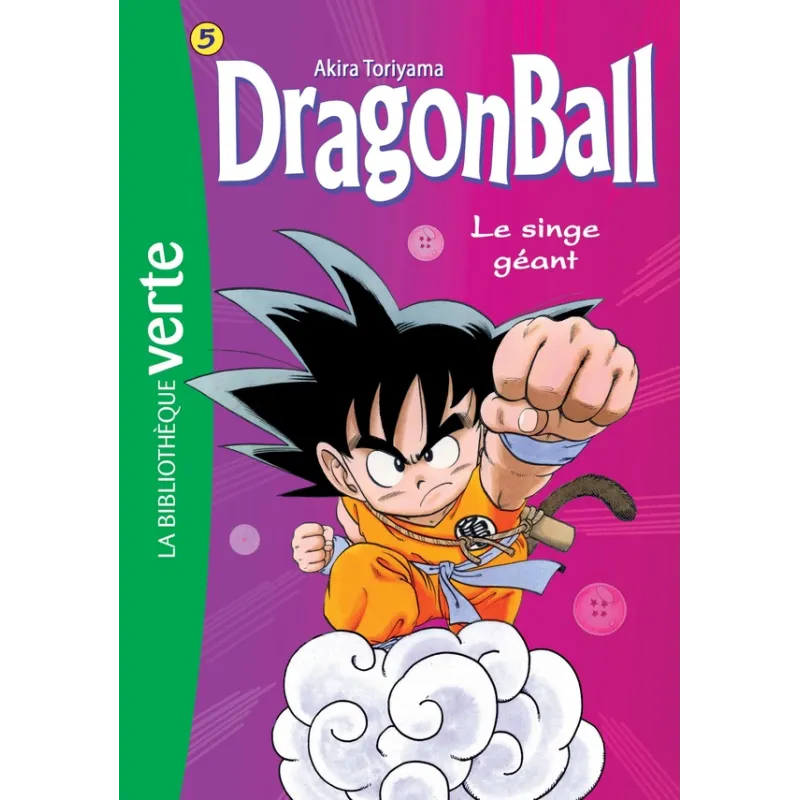 Dragon Ball Tome 5 : le singe géant - Akira Toriyama - Hachette Jeunesse - Poche - ravate.com librairie reunion