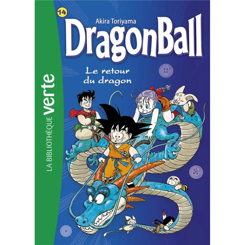 Dragon Ball Tome 14 : le retour du dragon - Akira Toriyama - Hachette Jeunesse - Poche - ravate.com librairie reunion