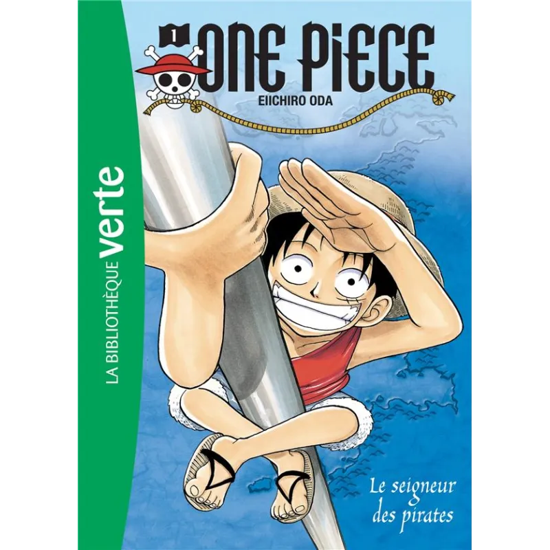 One Piece Tome 1 : le seigneur des pirates - Eiichiro Oda - Hachette Jeunesse - Poche - ravate.com librairie reunion