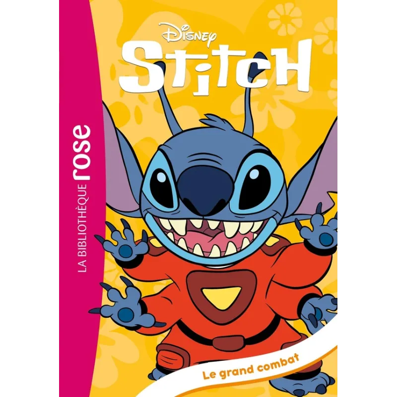 Stitch Tome 21 : Le grand combat - Disney - Hachette Jeunesse - Poche - ravate.com librairie reunion
