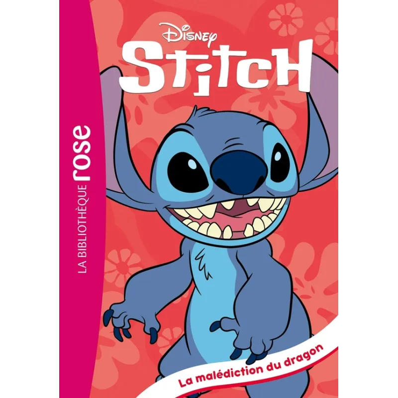 Stitch Tome 22 : La malédiction du dragon - Disney - Hachette Jeunesse - Poche - ravate.com librairie reunion