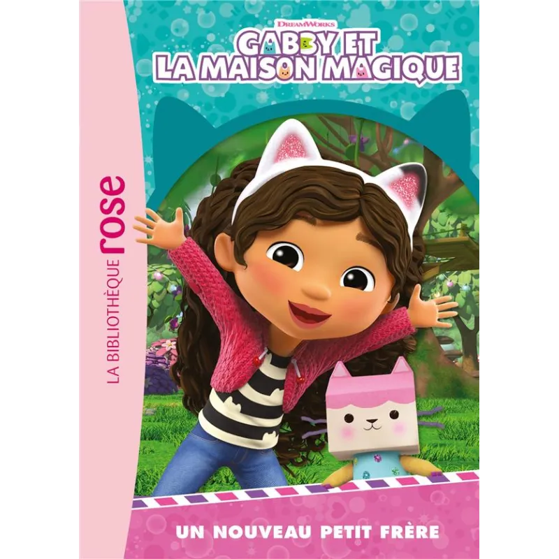 Gabby et la maison magique Tome 1 : Un nouveau petit frère - Collectif - Hachette Jeunesse - Poche - ravate.com librairie...