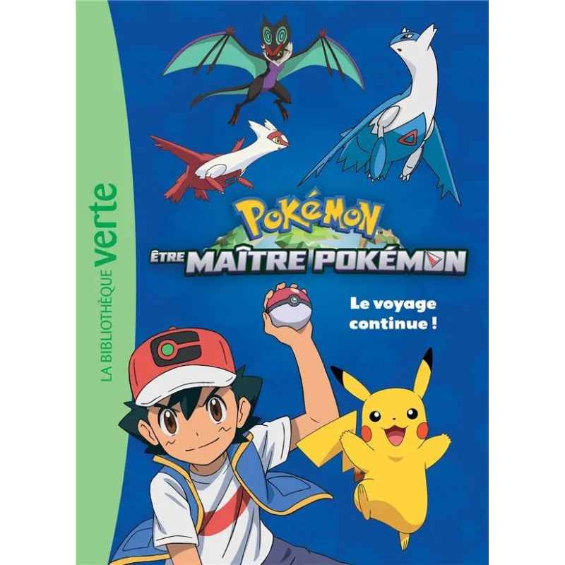 Pokémon - les voyages : Être Maître Pokémon - Collectif - Hachette Jeunesse - Poche - ravate.com librairie reunion