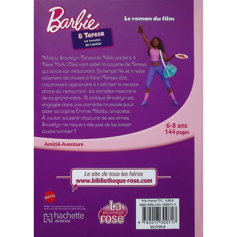 Barbie & Teresa : La recette de l - ravate.com librairie reunion