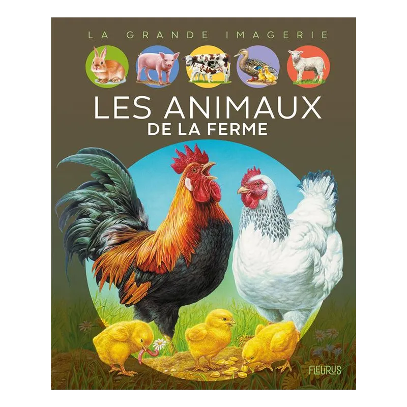 Les animaux de la ferme - Emilie Beaumont, Marie-Christine Lemayeur - Fleurus - Grand format - ravate.com librairie reunion