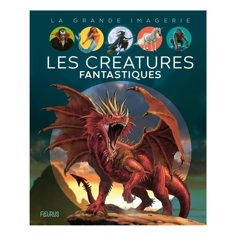 Créatures fantastiques - Sabine Boccador - Fleurus - Grand format - ravate.com librairie reunion