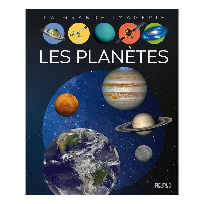 Les planètes - Agnès Vandewiele - Fleurus - Grand format - ravate.com librairie reunion