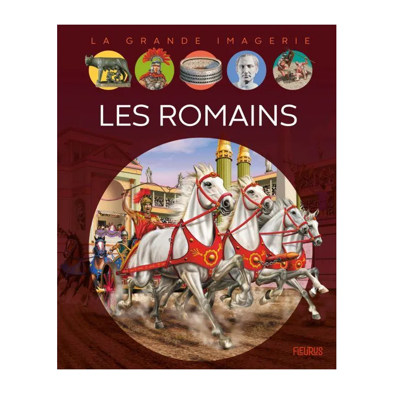 Les Romains - Collectif - Fleurus - Grand format - ravate.com librairie reunion