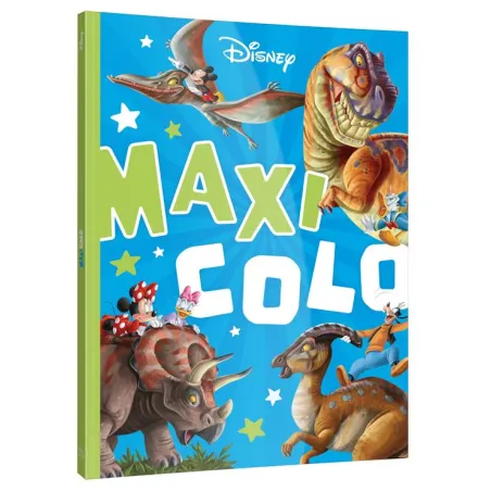 Maxi colo : Mickey et ses amis : Dinosaures