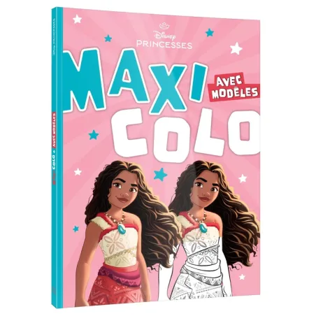 Maxi colo : Disney Princesses : Avec modèles
