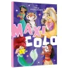Maxi colo : Disney Princesses - Disney - Disney Hachette - Papeterie / Coloriage - ravate.com librairie reunion