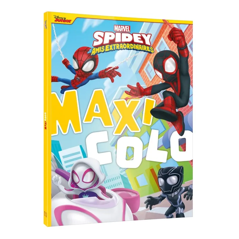 Maxi colo : Marvel Spidey et ses amis extraordinaires - Marvel - Disney Hachette - Papeterie / Coloriage - ravate.com...