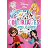 Mes coloriages avec stickers : Girl Power - Disney - Disney Hachette - Papeterie / Coloriage - ravate.com librairie reunion