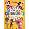 Mes coloriages avec stickers : Disney Junior - Disney - Disney Hachette - Papeterie / Coloriage - ravate.com librairie reunion