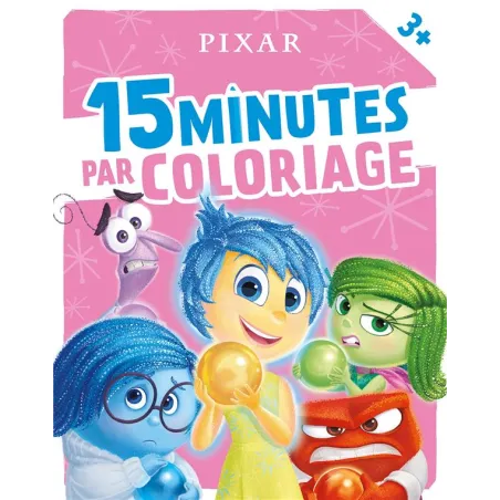 15 minutes par coloriage : Pixar