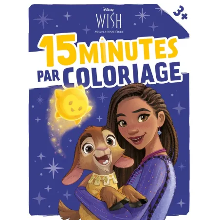 15 minutes par coloriage : Wish, Asha et la bonne étoile