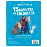 15 minutes par coloriage : La Reine des Neiges - Disney - Disney Hachette - Papeterie / Coloriage - ravate.com librairie reunion