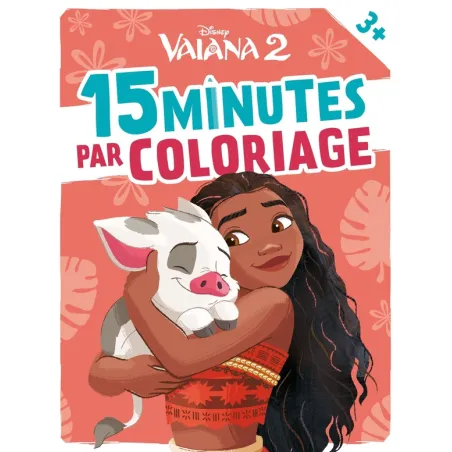 15 minutes par coloriage : Vaiana 2