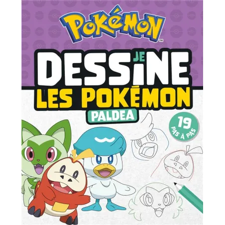 Je dessine les Pokémon de Paldea