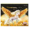 Licornes de rêve : Magie dorée : Carnet créatif - Christine Alcouffe - Play Bac - Papeterie / Coloriage - ravate.com...