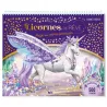 Licornes de rêve : magie des pierres précieuses : carnet créatif - Christine Alcouffe - Play Bac - Grand format - ravate.com...