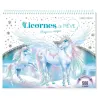 Licornes de rêve : magie des neiges : carnet créatif - Christine Alcouffe - Play Bac - Papeterie / Coloriage - ravate.com...