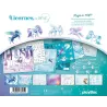 Licornes de rêve : magie des neiges : carnet créatif - Christine Alcouffe - Play Bac - Papeterie / Coloriage - ravate.com...