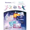 Licornes de rêve : magie des étoiles ; cahier de stickers - Christine Alcouffe - Play Bac - Papeterie / Coloriage -...