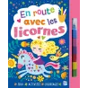 En route avec les licornes - Collectif - Le Ballon - Papeterie / Coloriage - ravate.com librairie reunion