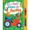 En route avec les animaux de la ferme - Collectif - Le Ballon - Papeterie / Coloriage - ravate.com librairie reunion