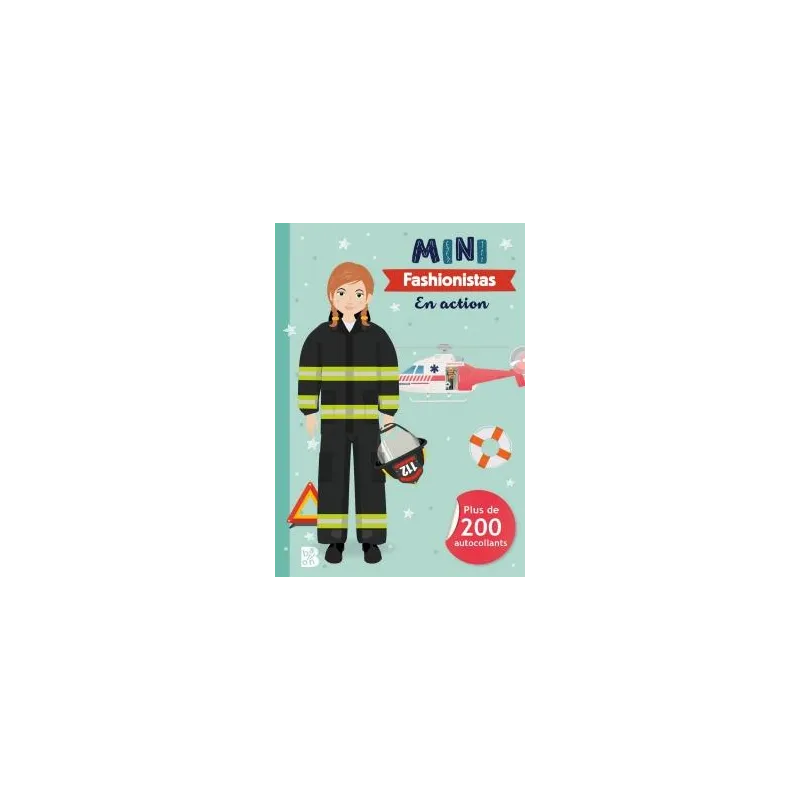 Mini fashionistas : En action - Collectif - Le Ballon - Papeterie / Coloriage - ravate.com librairie reunion