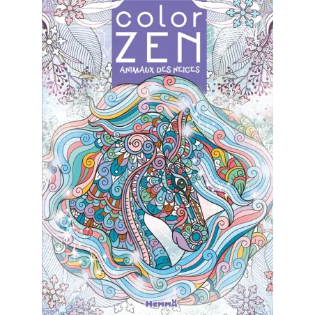 Color Zen : Animaux des neiges
