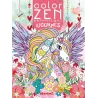 Color Zen : licornes - Collectif - Hemma - Papeterie / Coloriage - ravate.com librairie reunion