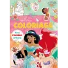 Coloriage avec stickers : Disney Princesses : Yasmine et Ariel - Disney - Hemma - Papeterie / Coloriage - ravate.com...