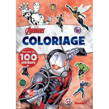 Coloriage avec stickers : Avengers : Ant-Man