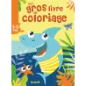Mon gros livre de coloriage : requin - Collectif - Hemma - Papeterie / Coloriage - ravate.com librairie reunion