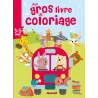 Mon gros livre de coloriage : bus animaux ; 3/5 ans - Collectif - Hemma - Papeterie / Coloriage - ravate.com librairie reunion