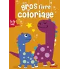 Mon gros livre de coloriage : dinosaures - Collectif - Hemma - Papeterie / Coloriage - ravate.com librairie reunion