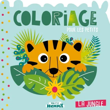 Mon p'tit Hemma : coloriage la jungle
