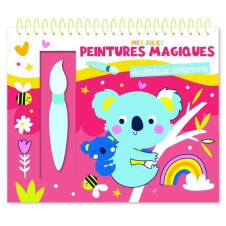 Mes jolies peintures magiques : animaux mignons
